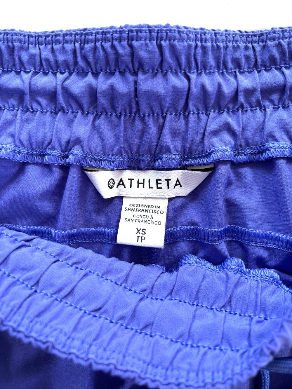 Athleta Crossroads Athletic Shorts, Purple Blue, Size XS - Picture 5 of 5